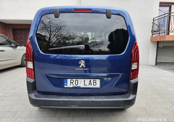 Peugeot Rifter cena 64900 przebieg: 126700, rok produkcji 2019 z Gliwice małe 211